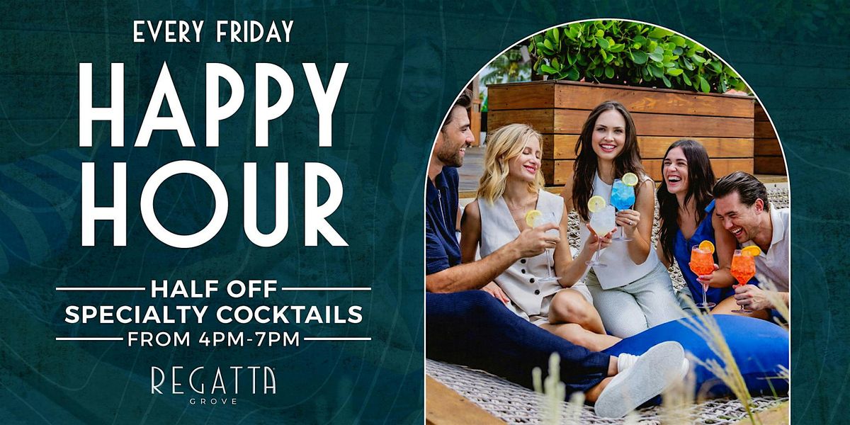 Happy Hour at Regatta Grove | Event in Miami | AllEvents