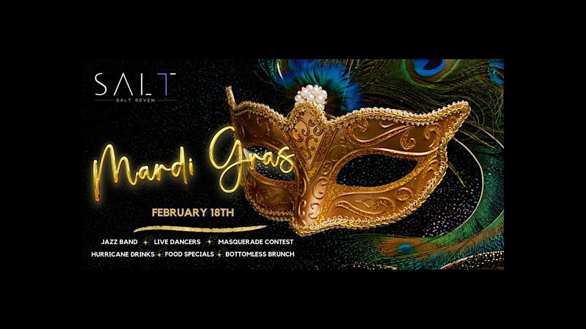Mardi Gras Party SALT 7 Delray Beach, SALT7, Delray Beach, 18 March