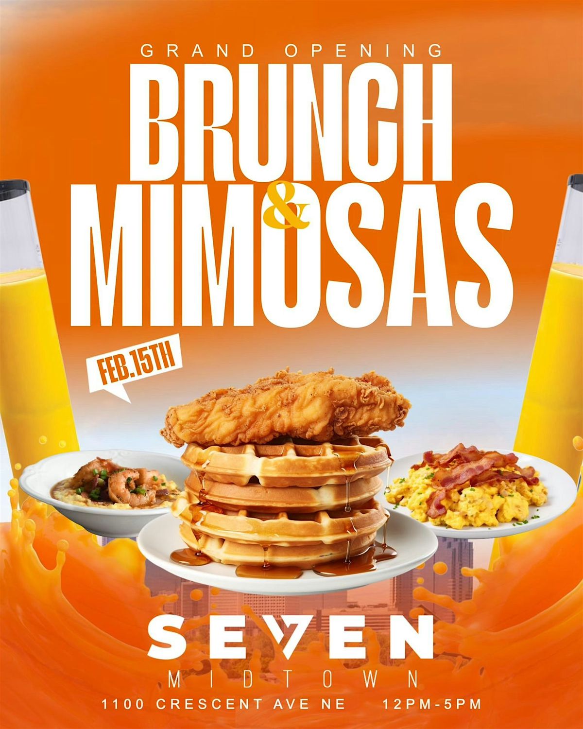 BRUNCH & MIMOSAS AT SEVEN MIDTOWN | Event in Atlanta | AllEvents