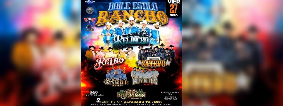 CONJUNTO RELINCHO Y MAS  | Event in Alvarado | AllEvents