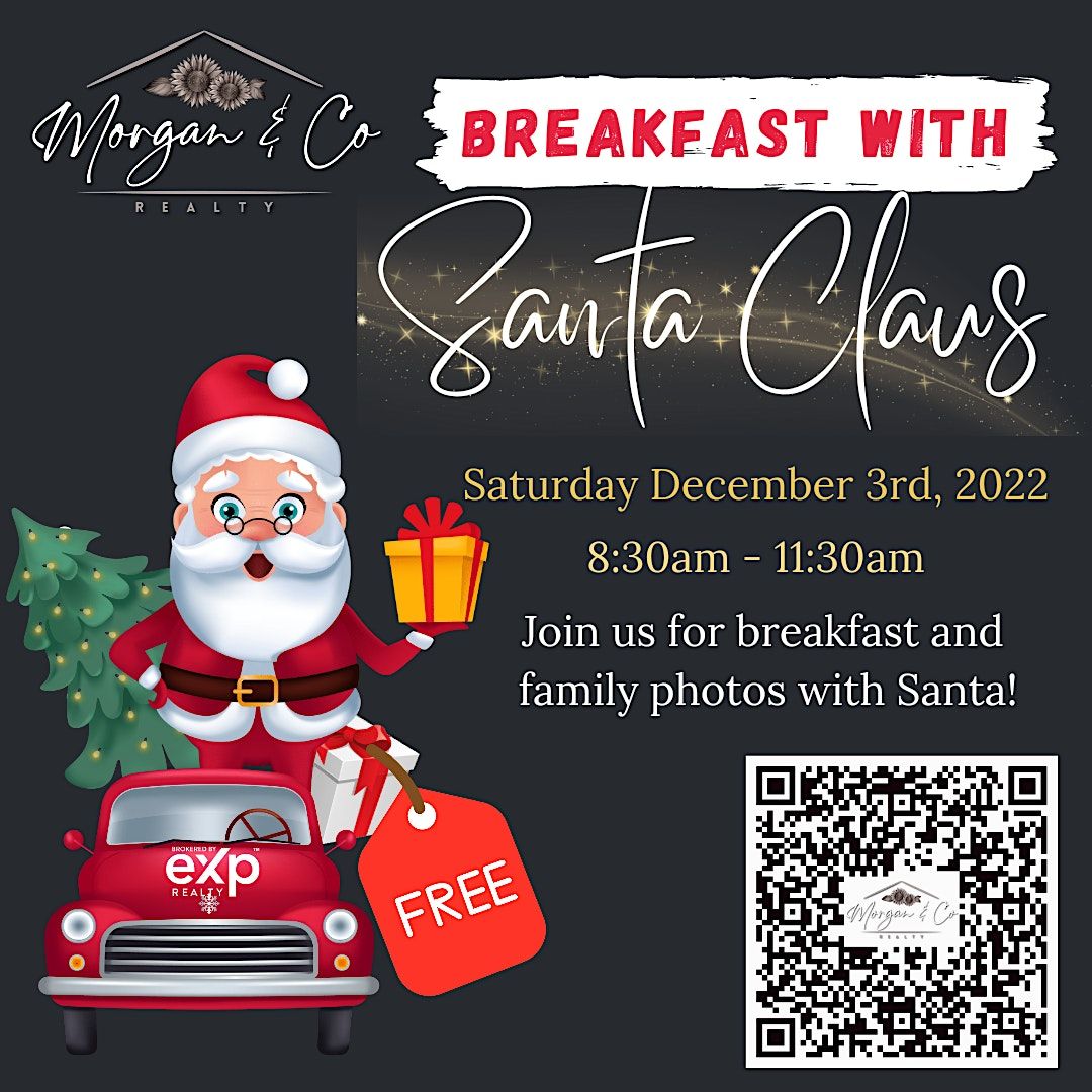 Breakfast & Family Photos with Santa Claus, Eagle Design Center