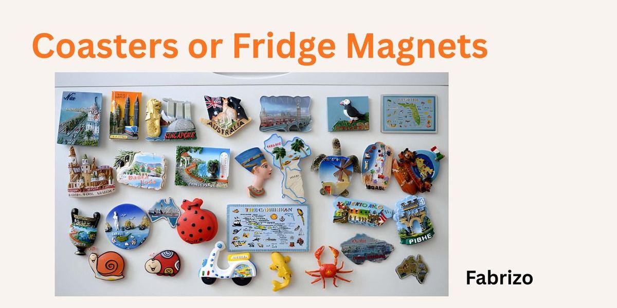 Coasters or Fridge Magnets