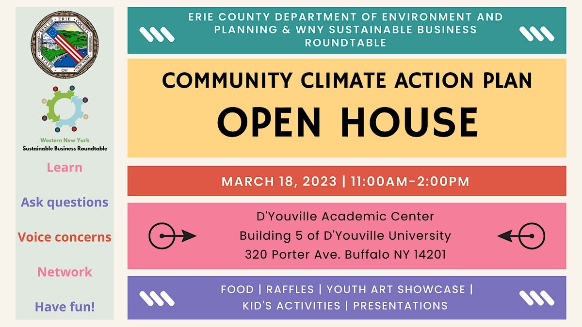 Open House Community Climate Action Plan (CCAP), D'Youville University