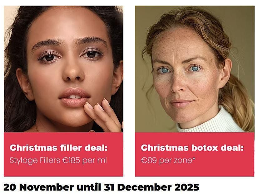 Christmas Deals on Botox & Fillers – De Gezichtskliniek | Event in Amsterdam | AllEvents