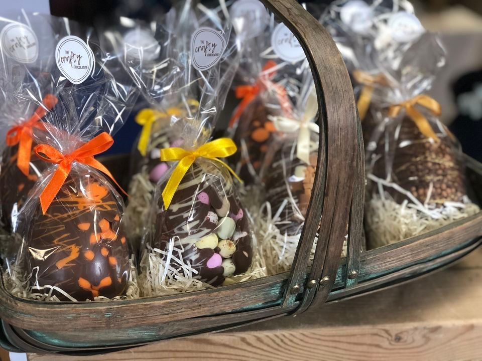 Luxury Easter egg Masterclass, The Crafty Chocolatier, Waterlooville, 9