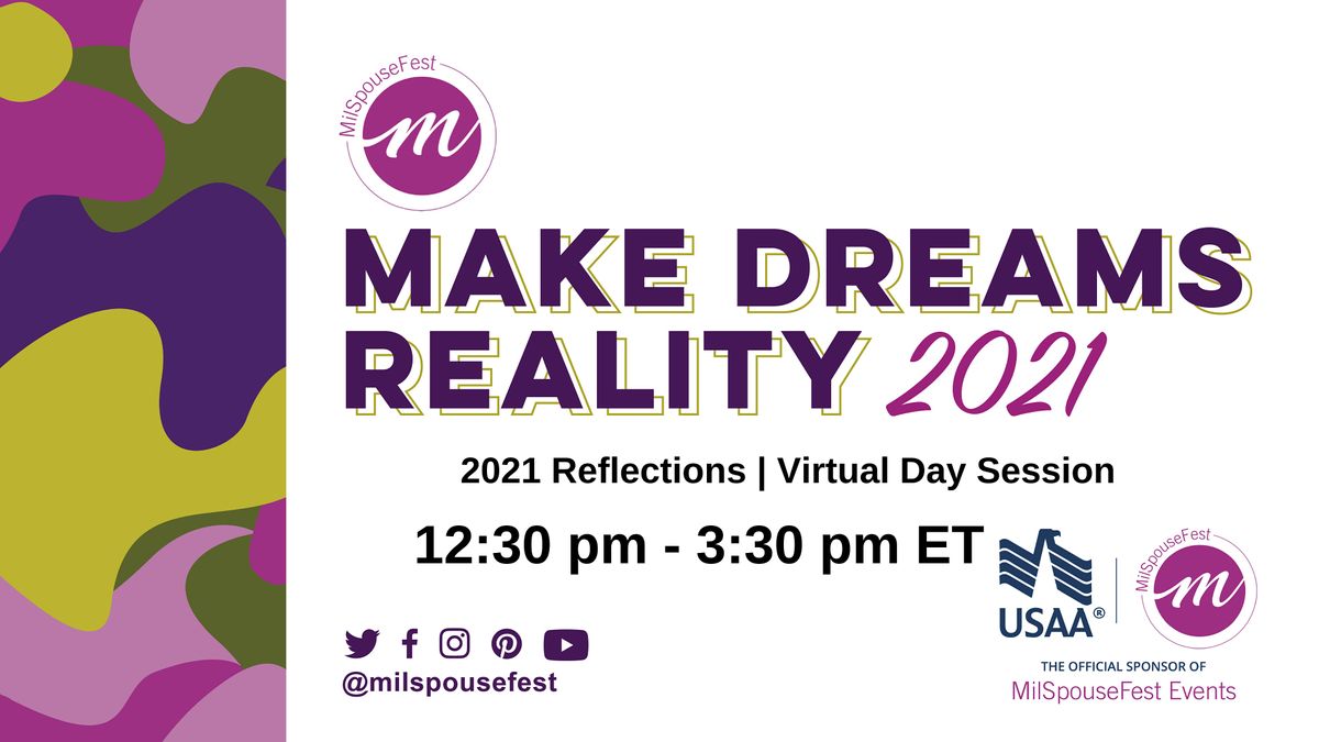 Usaa Christmas Party 2021 Milspousefest Make Dreams Reality 2021 Reflections Daytime December 9 2021 Online Event Allevents In Usaa Christmas Party 2021 Milspousefest Make Dreams Reality 2021 Reflections Daytime December 9 2021 Online Event Allevents In