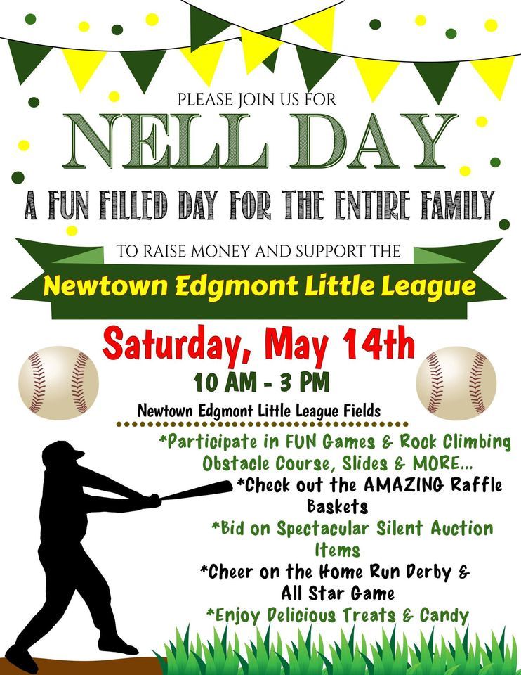 NELL Day 2022 Newtown Edgmont Little League NELL Newtown Square NELL Day 2022 Newtown Edgmont Little League NELL Newtown Square