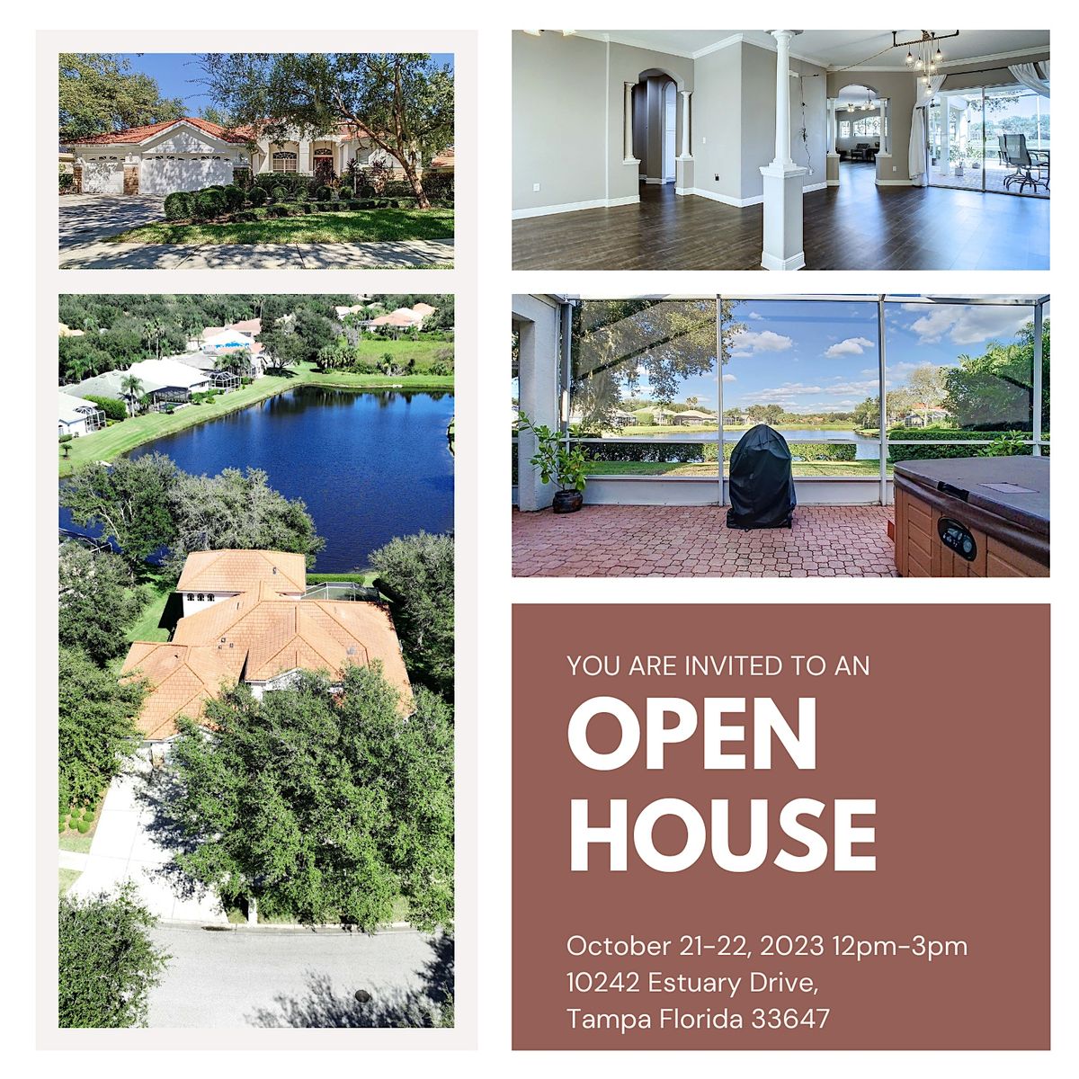 *OPEN HOUSE* 5 Bedroom 4 bath Waterfront Home in Arbor Greene New