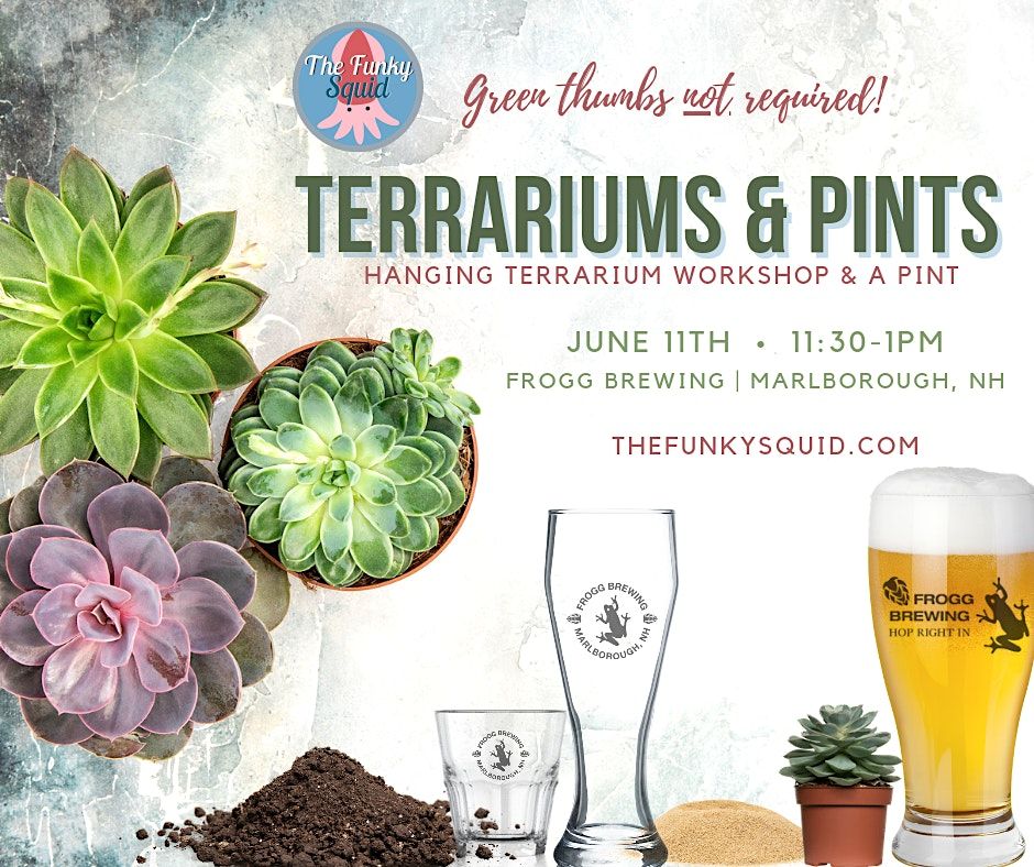 Terrariums and Pints Frogg Brewing, Frogg Brewing, Marlborough, 11