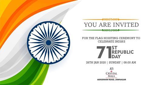 71st Republic Day At Crystal Mall Jamnagar Jamnagar