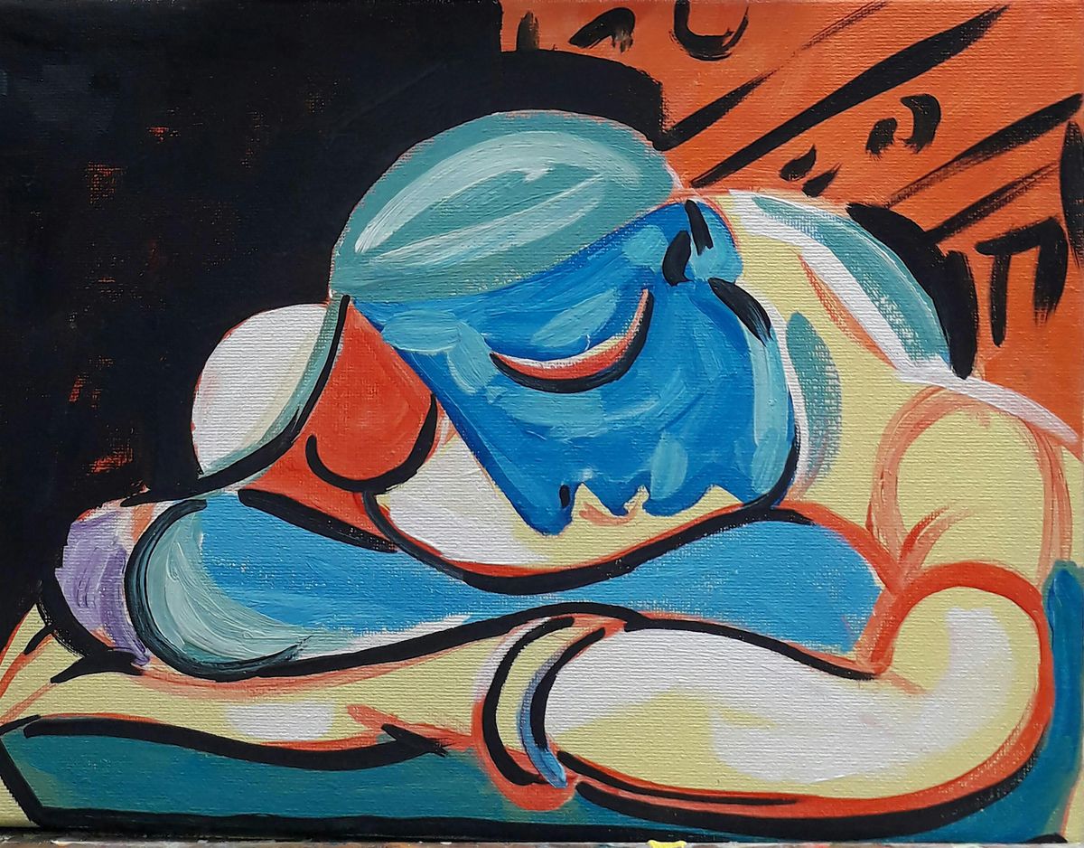 9to90 Friday Art Club, paint-a-Picasso with Rose Davies!