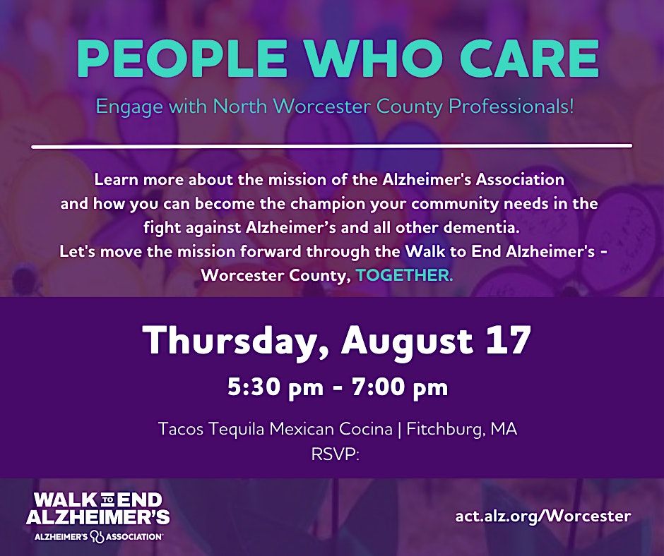 People Who Care Moving the ALZ Mission Forward, Tacos Tequila Mexican