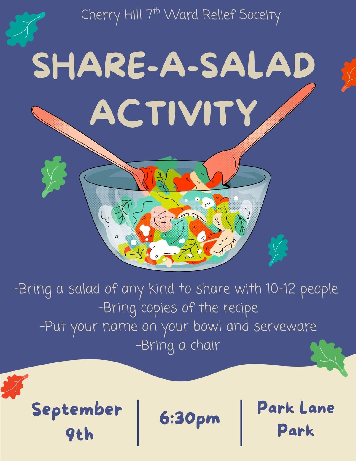 Share-a-Salad, 9 September | Event in Orem | AllEvents