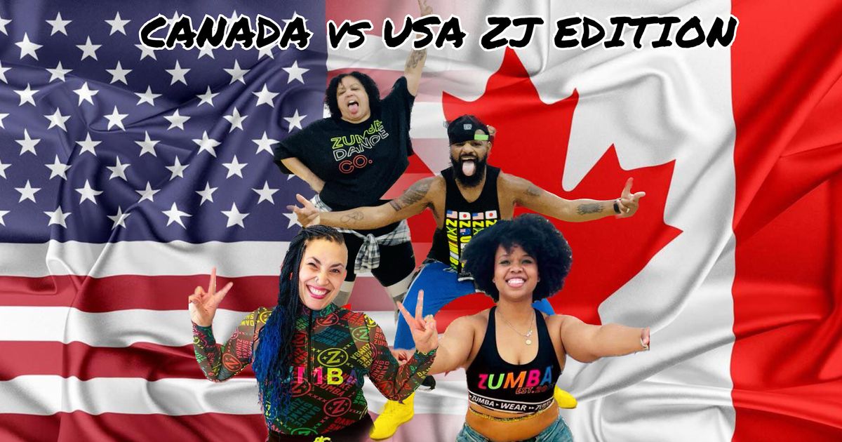 CANADA vs USA ZJ EDITION ZUMBA MASTERCLASS | Event in Hamilton | AllEvents.in