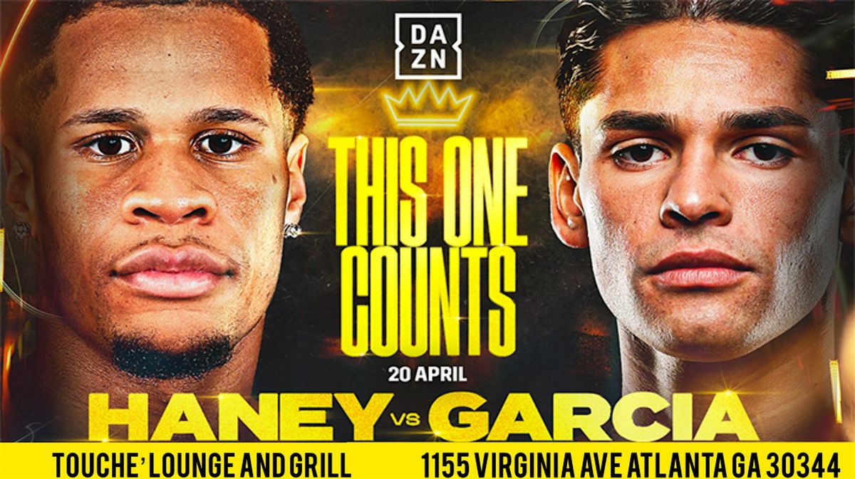HANEY vs GARCIA FIGHT PARTY, Touche Lounge & Grill, Atlanta, 20 April