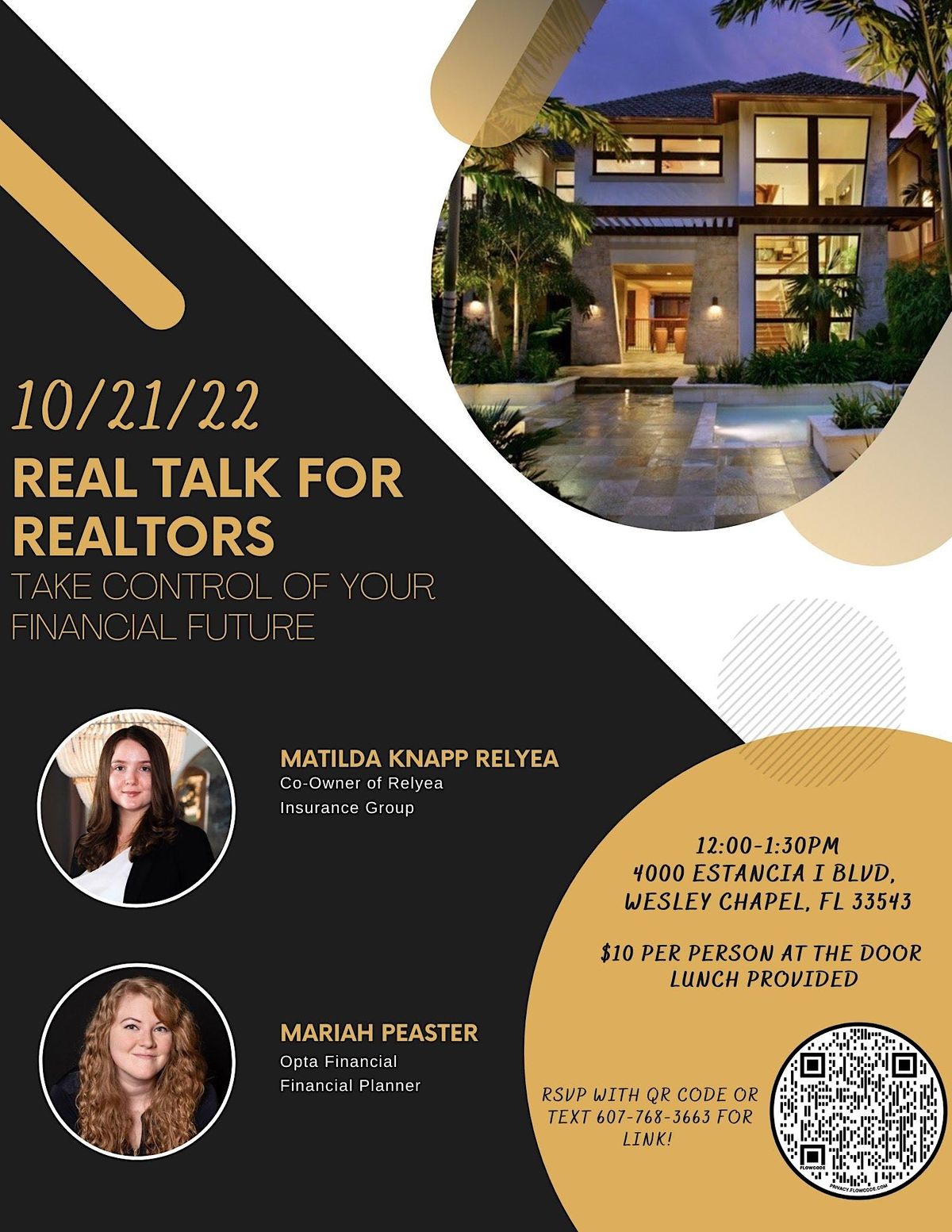 Real Talk for Realtors Take Control of Your Financial Future