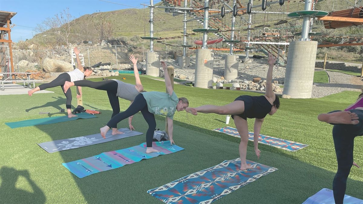 Yoga + Ropes Course at High Trek Chelan (Ages 10+!), High Trek Chelan ...