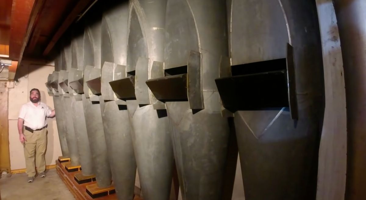 Curators Tour of the Worlds Largest Pipe Organ, Jim Whelan Boardwalk