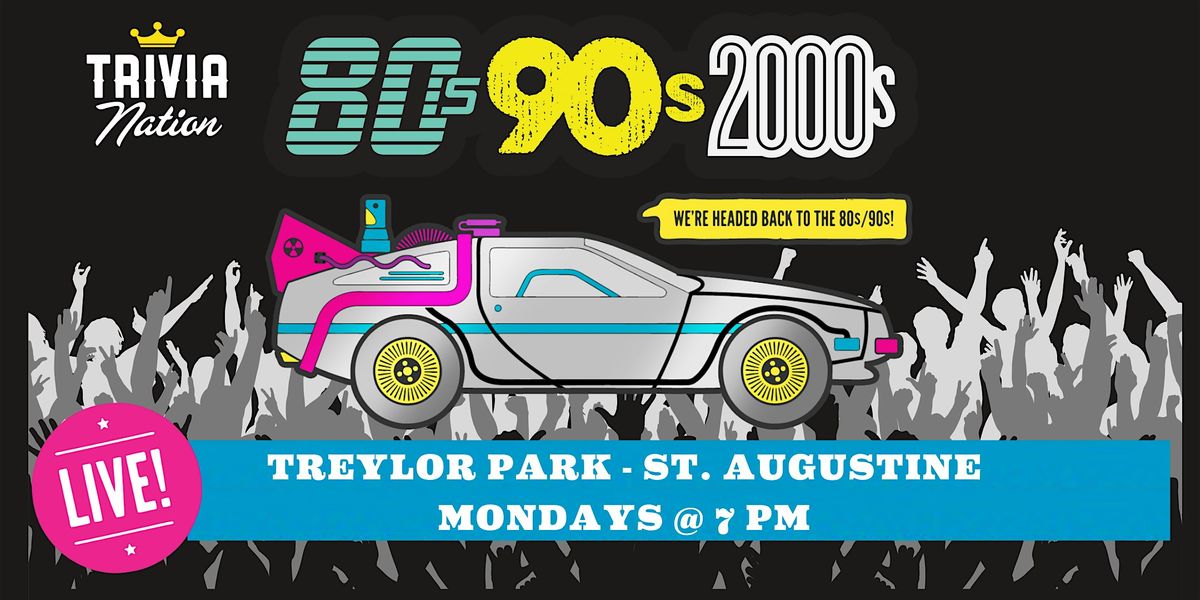 Pop Culture Trivia at Treylor Park - St. Augustine -  $100 in prizes! | Event in St. Augustine | AllEvents