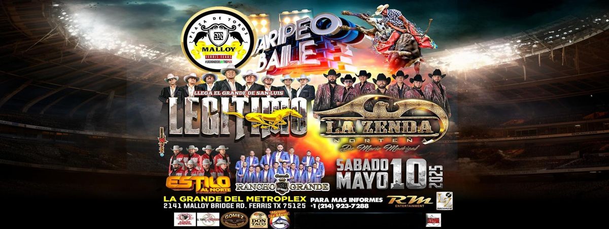 GRUPO LEGITIMO, LA ZENDA NORTEÑA Y MAS, 10 May | Event in Ferris | AllEvents