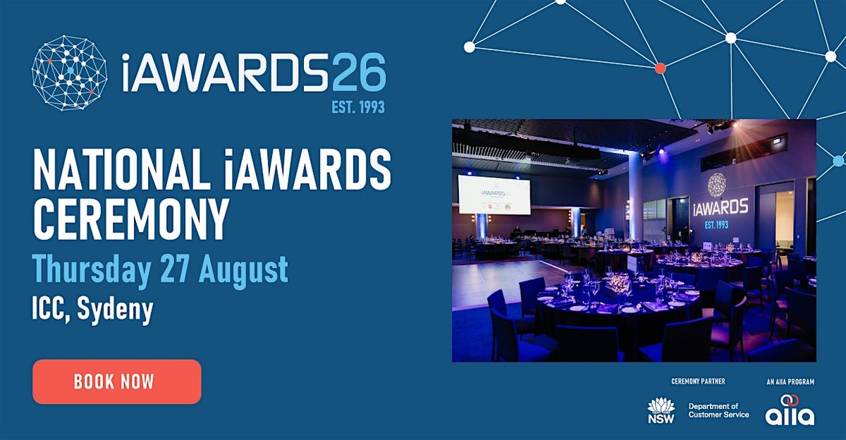 2026 National iAwards Ceremony & Gala Dinner