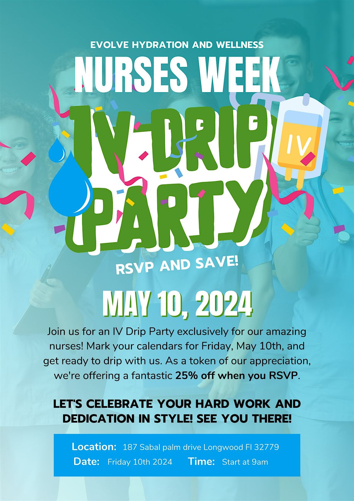 Nurses Week, 187 Sabal Palm Dr, Longwood, 10 May 2024 | AllEvents.in