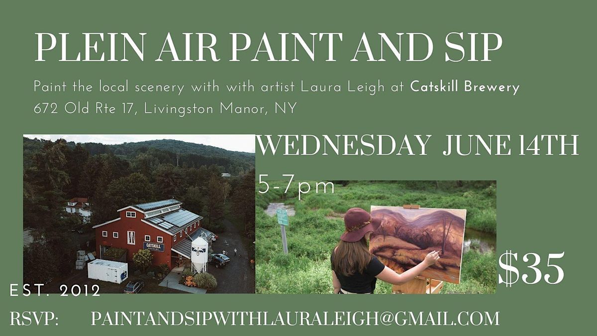 Paint and Sip at Catskill Brewery, Catskill Brewery, Livingston Manor
