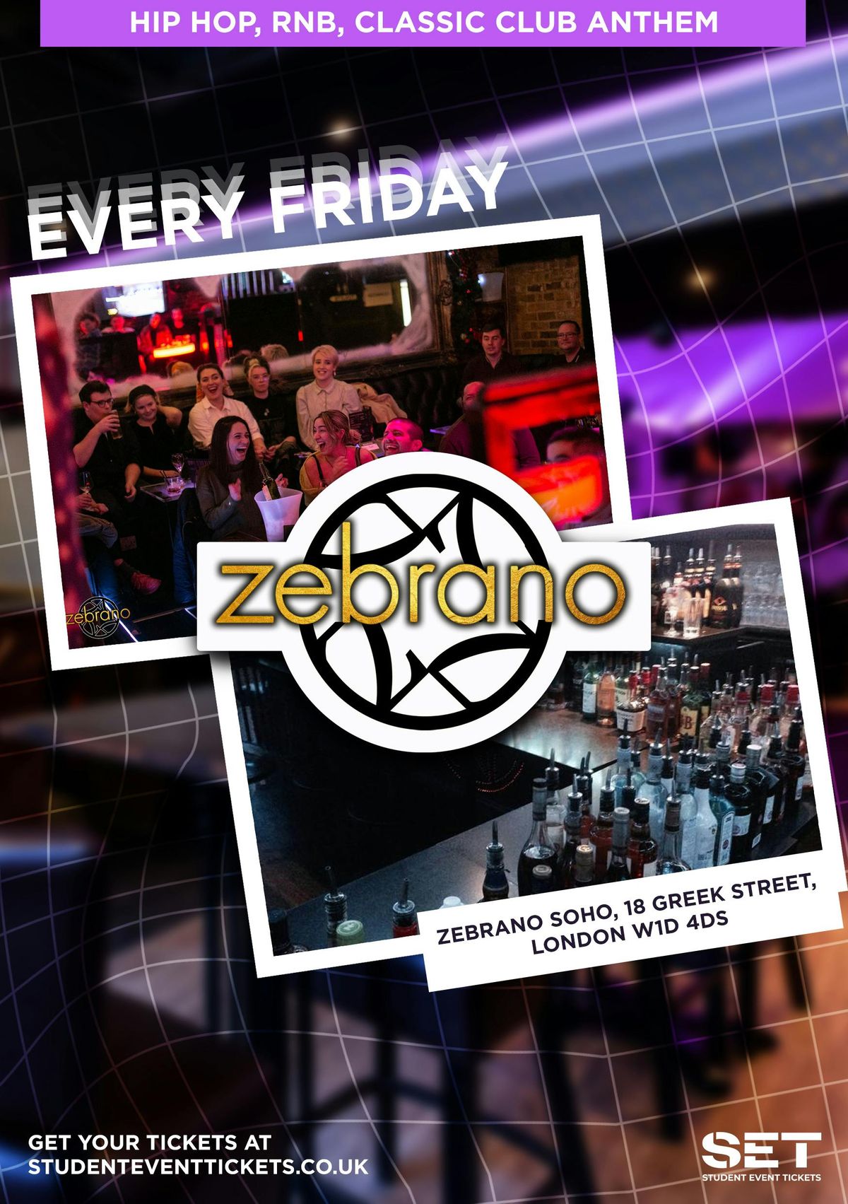 ZEBRANO FRIDAY 13TH JUNE, 13 June | Event in London | AllEvents