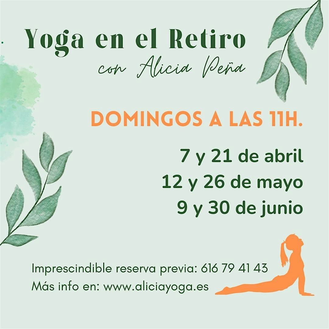Yoga en el Retiro (Madrid), Parque de El Retiro, Madrid, 21 April 2024 ...