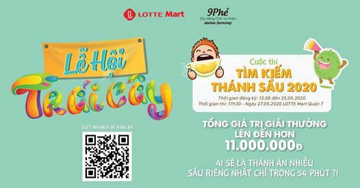 Cuộc Thi Thanh Sầu Rieng Tại Lotte Mart Nam Sai Gon Ho Chi Minh City