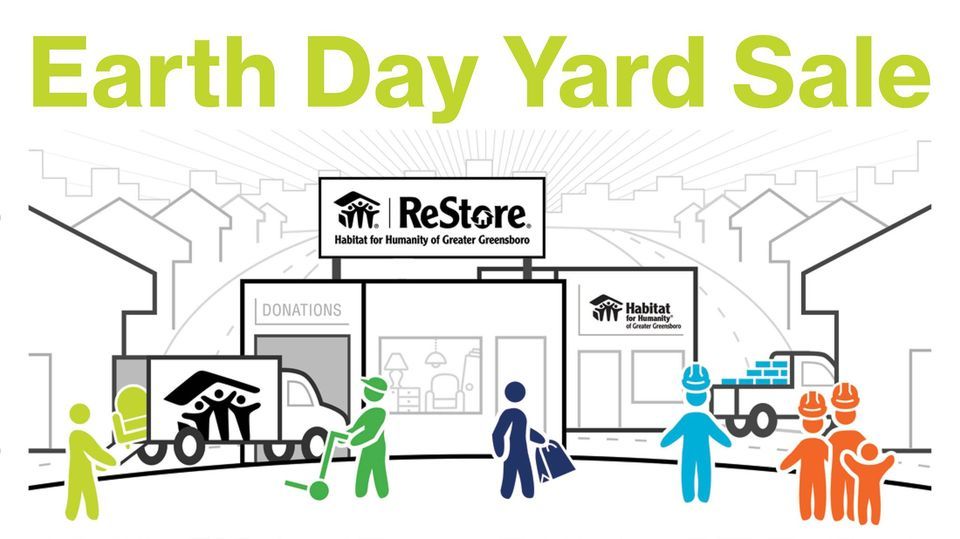 Earth Day Sale+DIY Clinic, Habitat for Humanity of Greater Greensboro