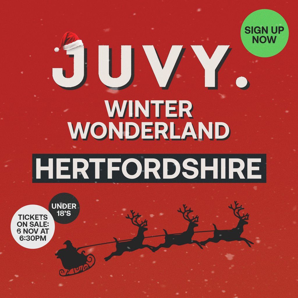 JUVY Under 18s  - Xmas Tour - Mon 29 December - HERTFORDSHIRE, 29 December | Event in Hertford | AllEvents