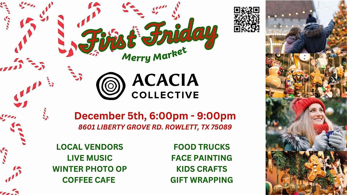 First Friday Merry Market, 5 December | Event in Rowlett | AllEvents