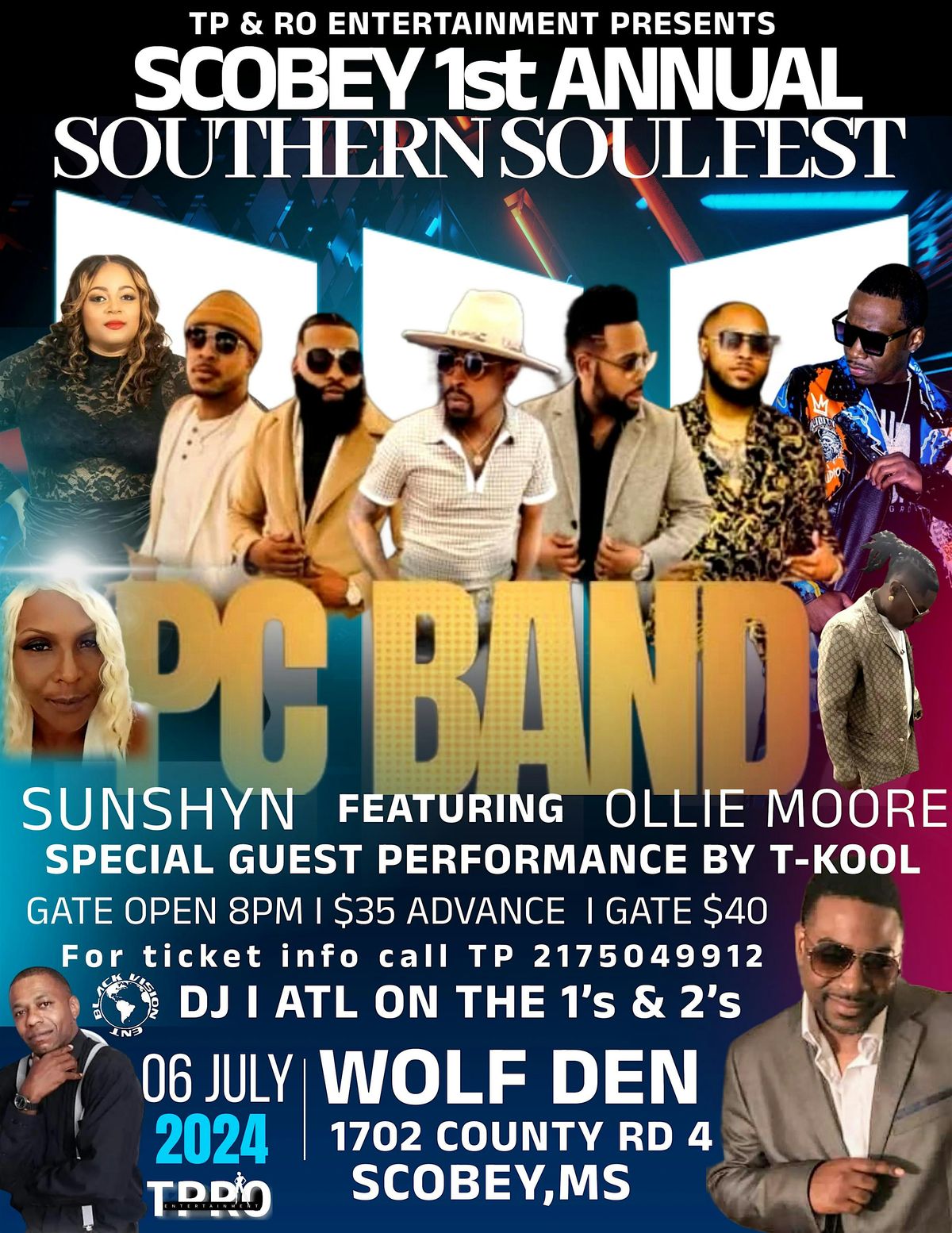 1st Annual Scobey Southern Soul Festival W/PC Band & Ollie Moore ...
