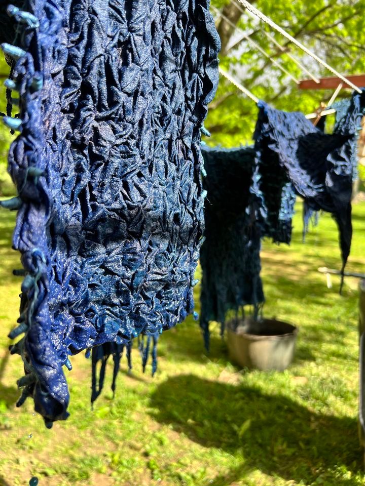 Indigo Dyeing & Shibori with Tammy White of Wing & A Prayer Farm