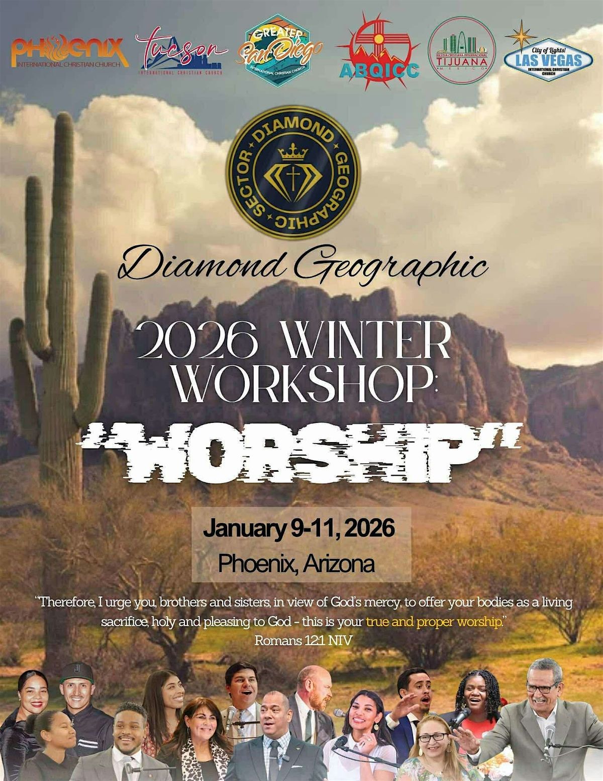 2026 Diamond Winter Workshop, 9 January | Event in Tempe | AllEvents