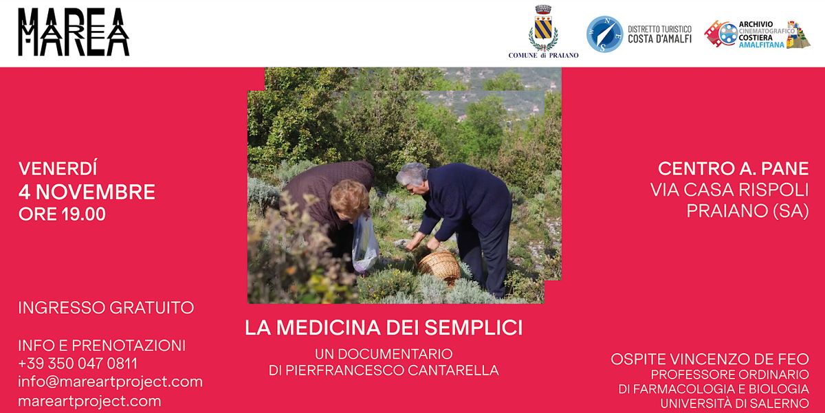 “La Medicina dei Semplici” un documentario di Pierfrancesco Cantarella