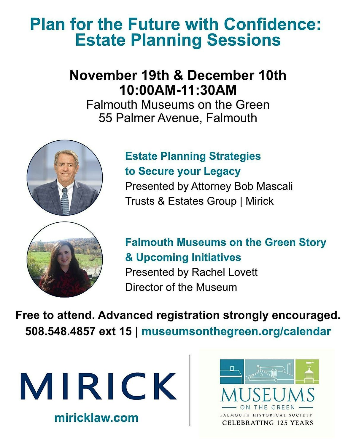 Plan for the Future with Confidence: Estate Planning Sessions held at  MoG, 10 December | Event in Falmouth