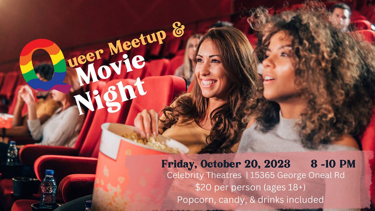 Queer Meetup Halloween Movie Night, Celebrity Theatres Baton Rouge