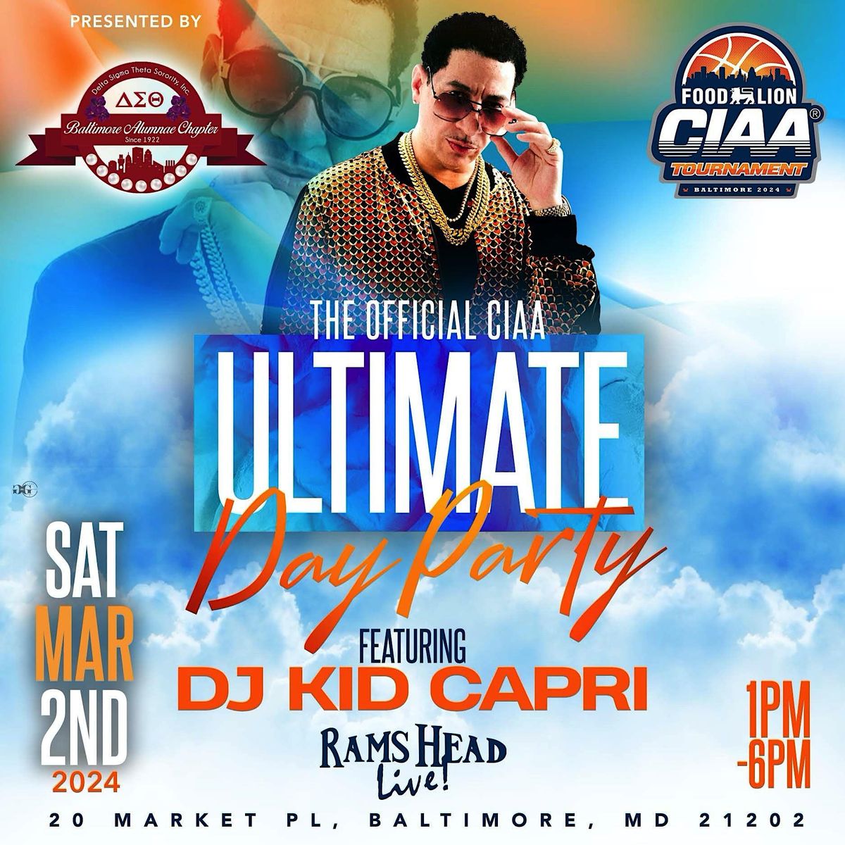 The Official CIAA Ultimate Day Party, Rams Head Live!, Baltimore, March
