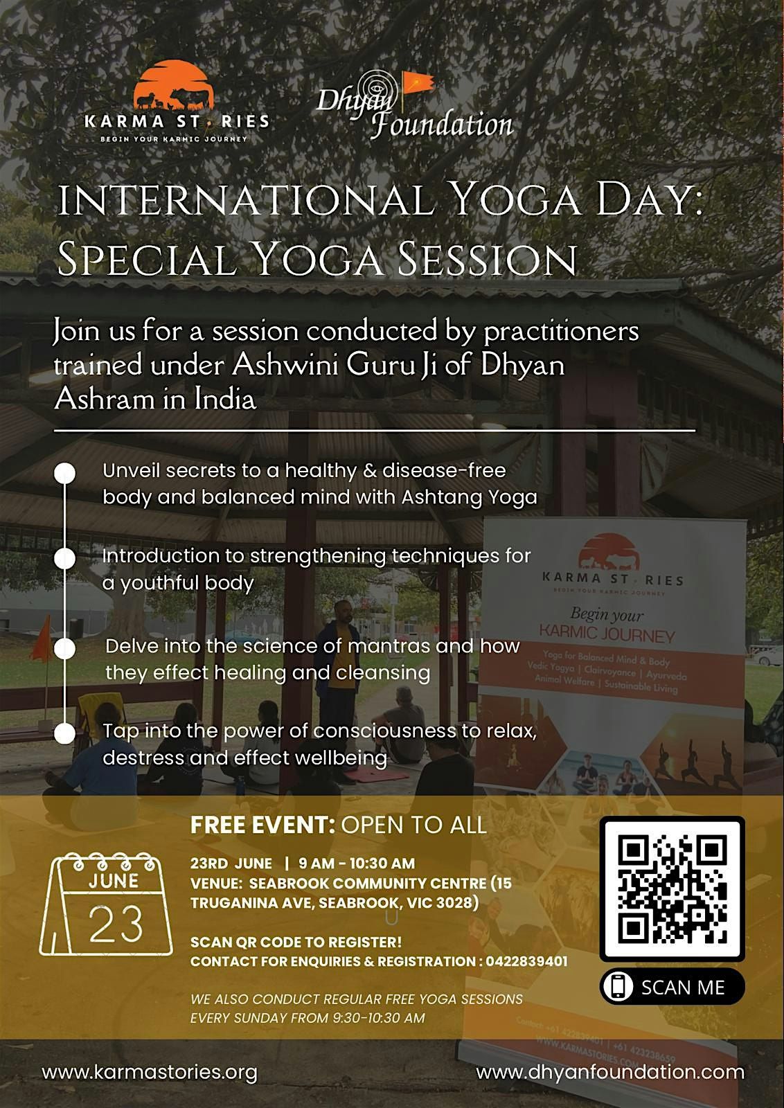 International Yoga Day 2024 Free Special Session, Seabrook Community