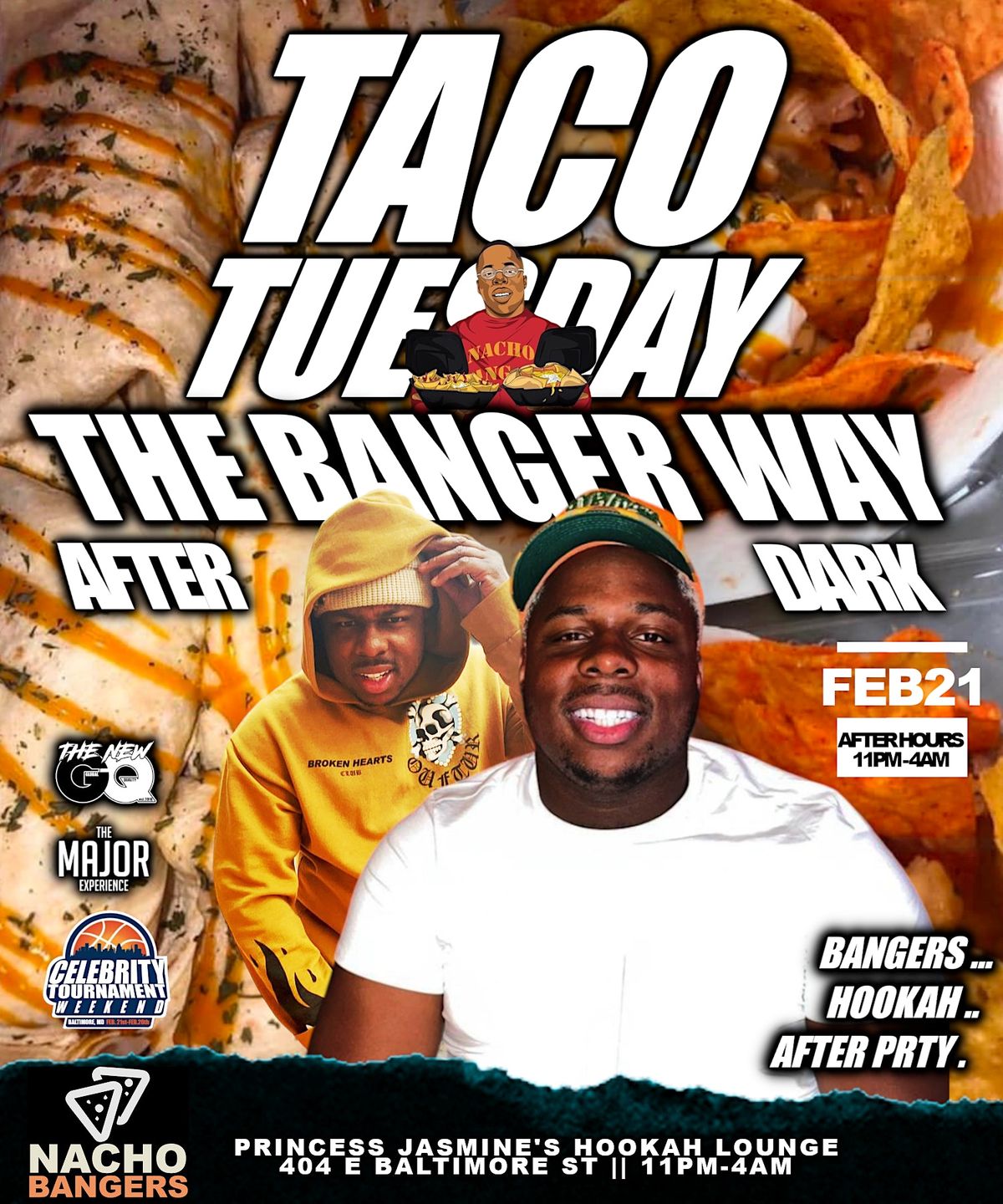 Taco Tuesdays After Dark (The Banger Way), Princess Jasmines Hookah