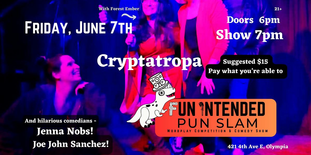 Fun Intended Pun Slam (wordplay competition and comedy show ...