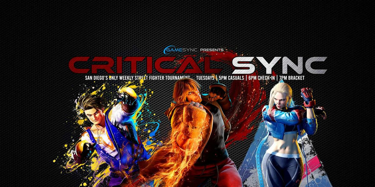 Critical Sync - Fighting Game Tournament @ GameSync | Event in San Diego | AllEvents