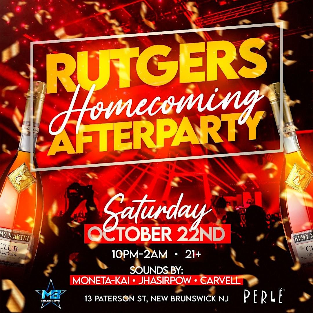 Rutgers Afterparty, Perle Lounge, New Brunswick, October 22