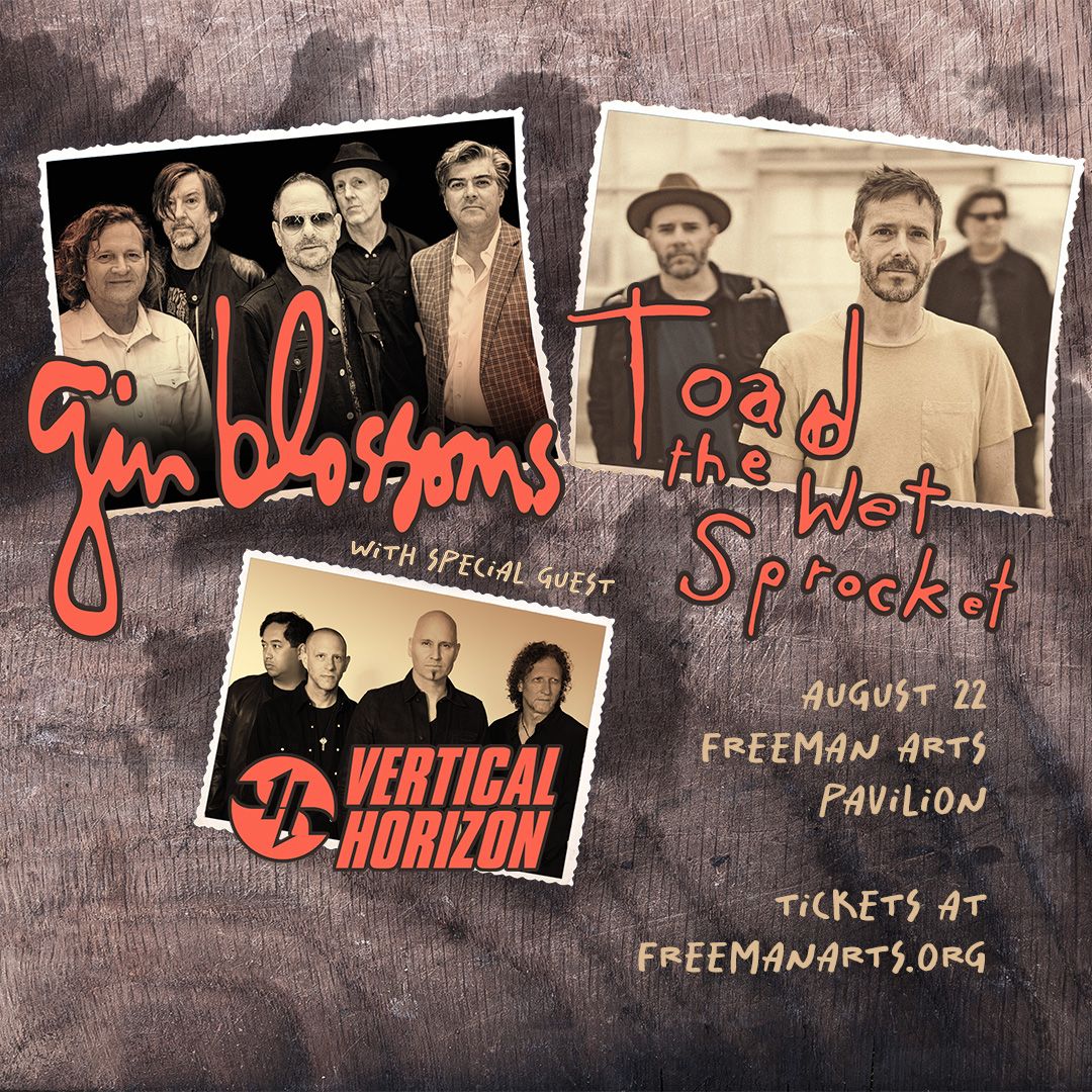 Toad the Wet Sprocket at Quarry Park Amphitheater, 20 July | Event in Rocklin | AllEvents