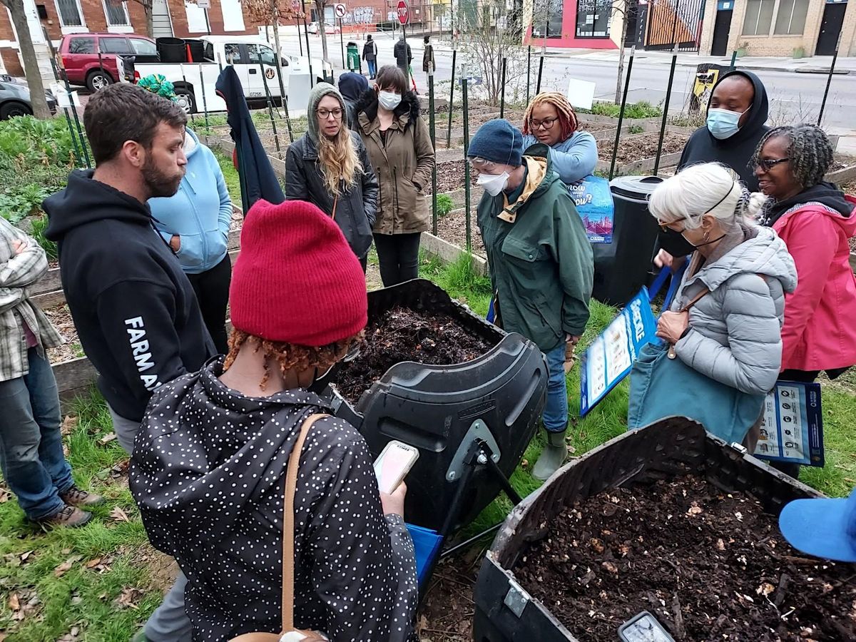 Home Composting at Harwood Community Garden, Harwood Community