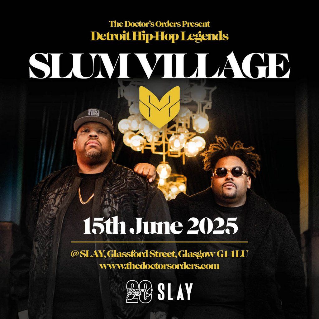 Slum Village Live, 15 June | Event in Glasgow | AllEvents