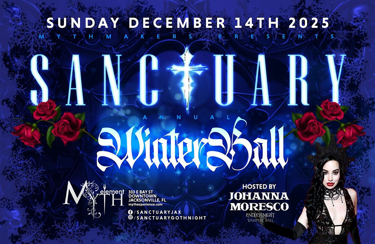Sanctuary Goth Night Winter Ball  at Myth | 12.14.25, 14 December | Event in Jacksonville | AllEvents
