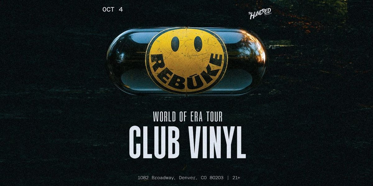 Rebuke - DJ, 25 September | Event in Dallas | AllEvents